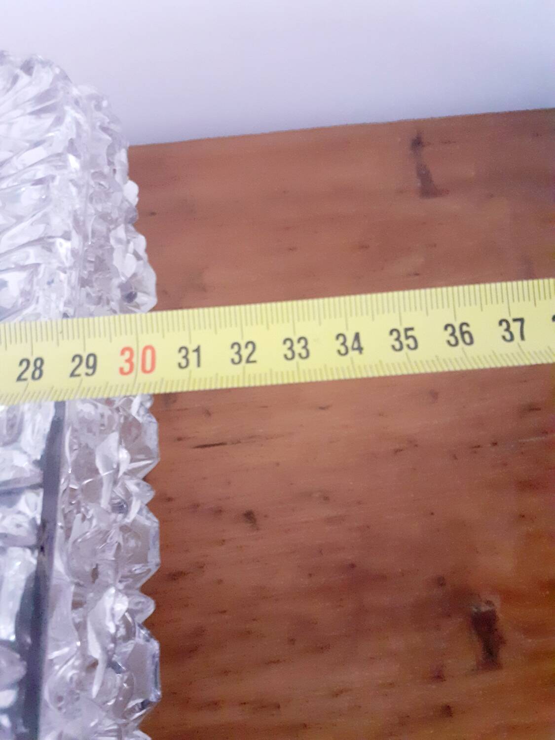 Plafonnier en verre XXL