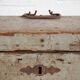 Small antique grey chest (c.1900) #69