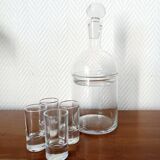 Vintage liqueur whisky service