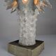 Glazed Ceramic Light Sculpture by Birthe Aksby, Denmark, 1970s