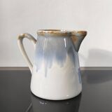 Pichet, vintage enamelled ceramic milk jug "Rhoda"