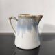 Pichet, vintage enamelled ceramic milk jug "Rhoda"