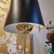 Josef Frank, floor lamp model 2564, for Svenskt Tenn, Sweden, 1950s. Beautiful patina.