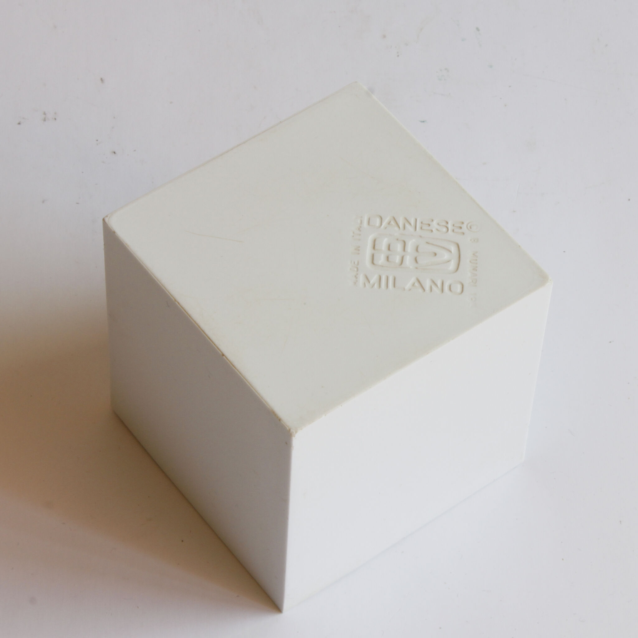 Bruno Munari Cubo L ashtray for Danese, 1957