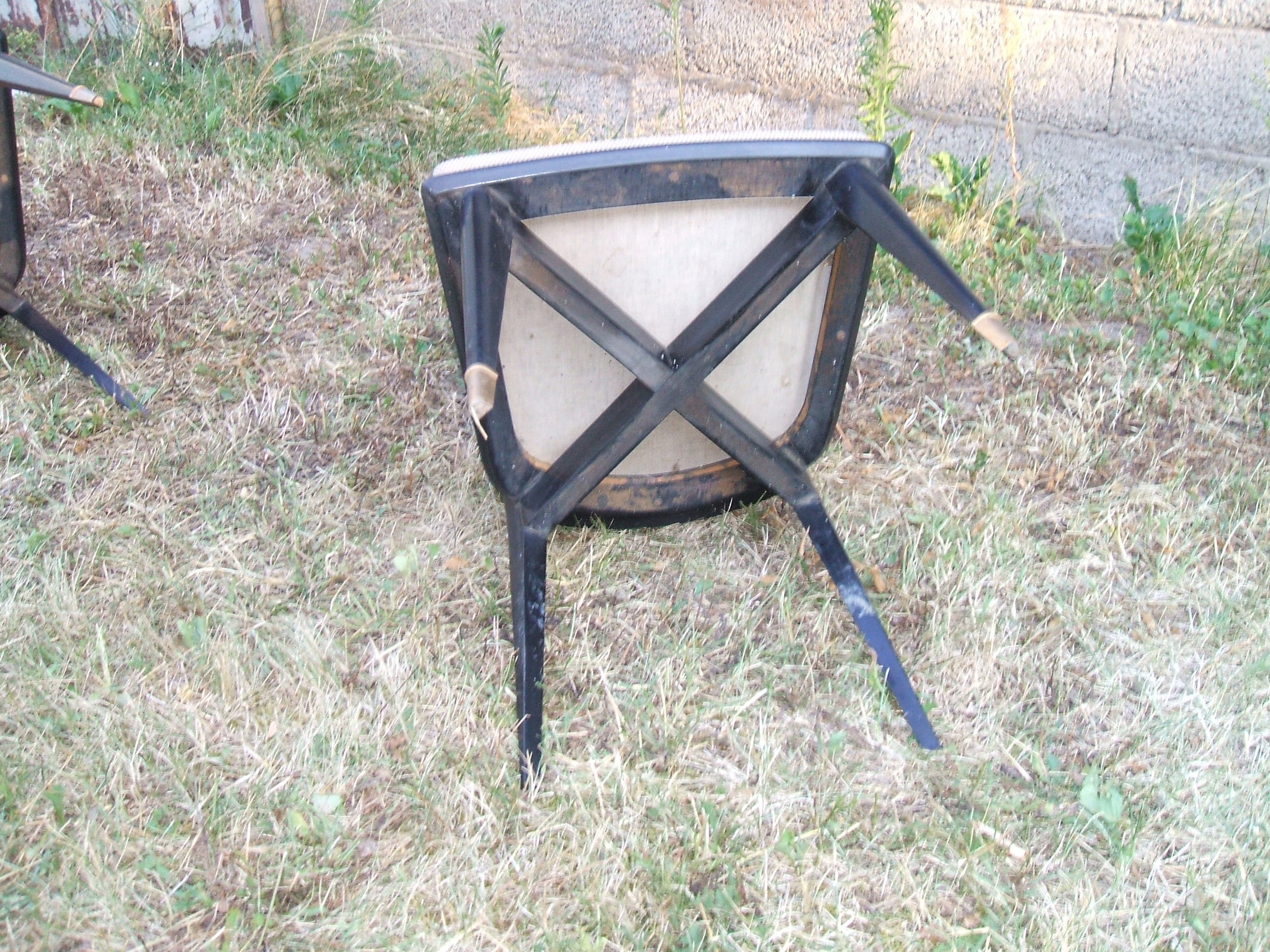 Set of 8 chairs years 1960