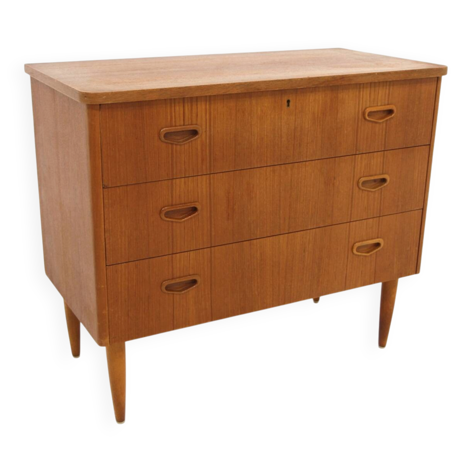 Scandinavian teak chest of drawers, Sweden, 1960