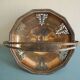 old silver metal basket cup silver metal basket