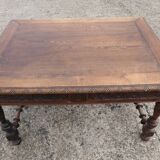 Renaissance style oak desk