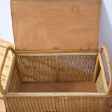 Rattan toy box