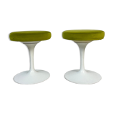 Tabourets Tulip d'Eero Saarinen édition Knoll