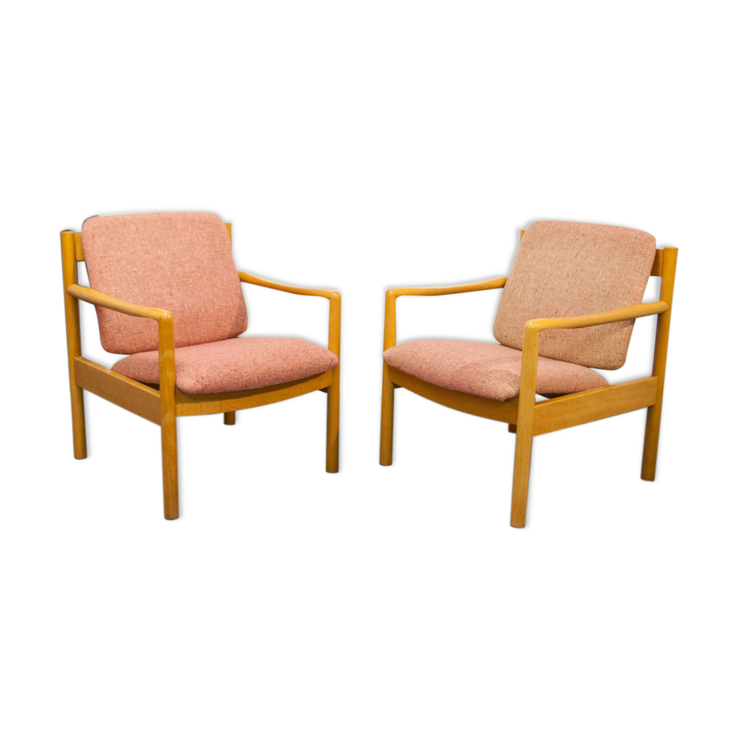 Pair of Ercol armchairs