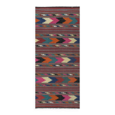Tapis Kilim turc vintage tissé main
