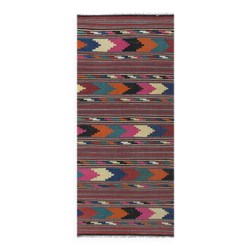 Tapis Kilim turc vintage tissé main