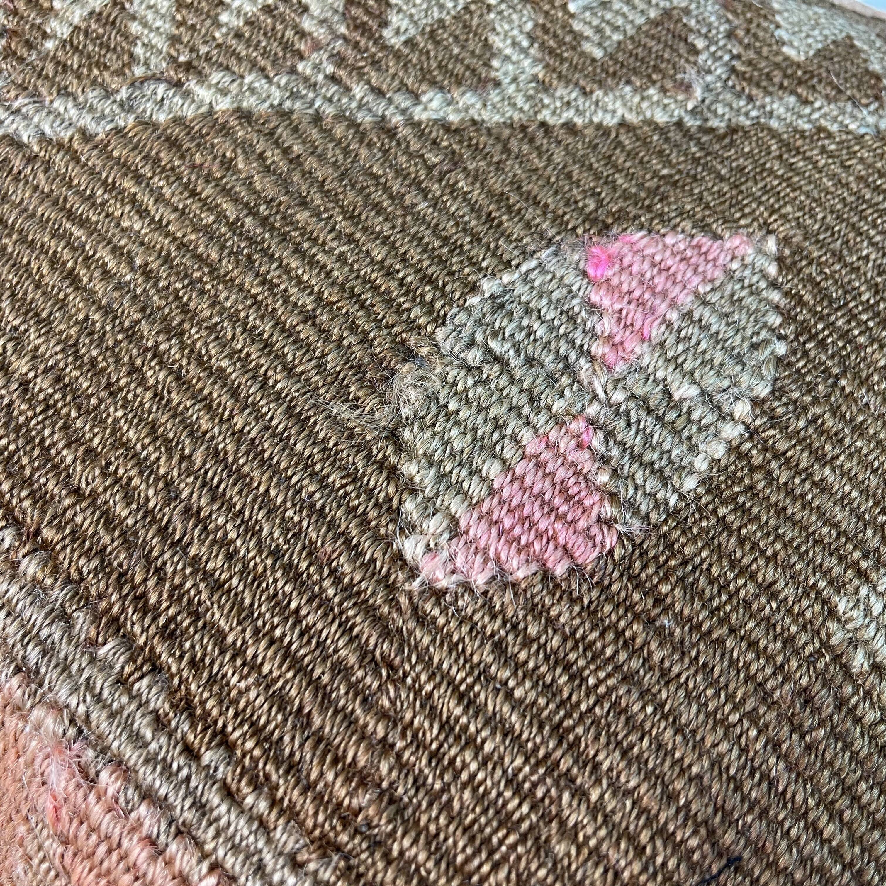 Turkish handmade kilim cushion cover , 30 x 50 cm