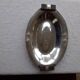 Art deco silver metal basket dish