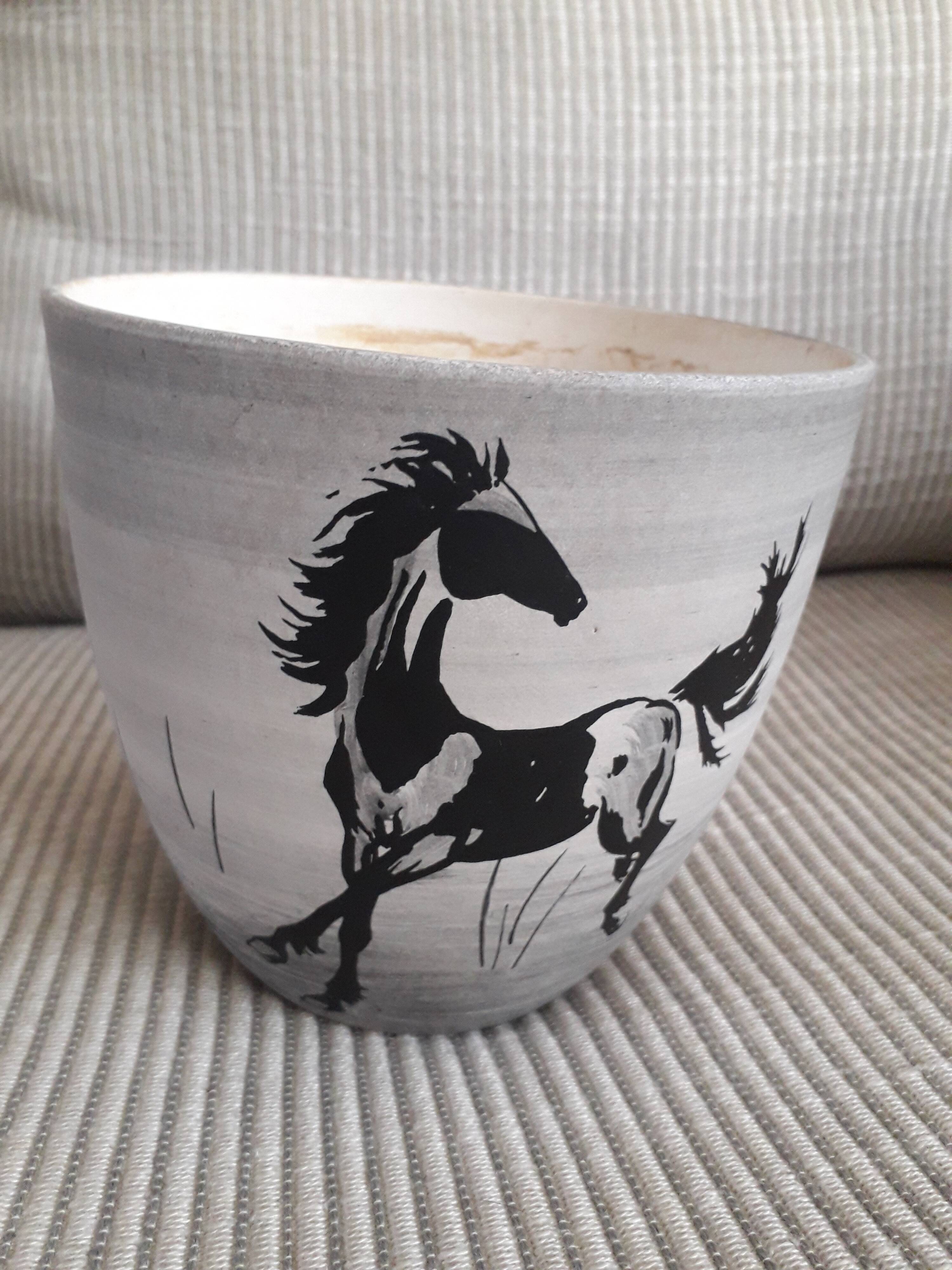 Ceramic signed Millet Sèvres