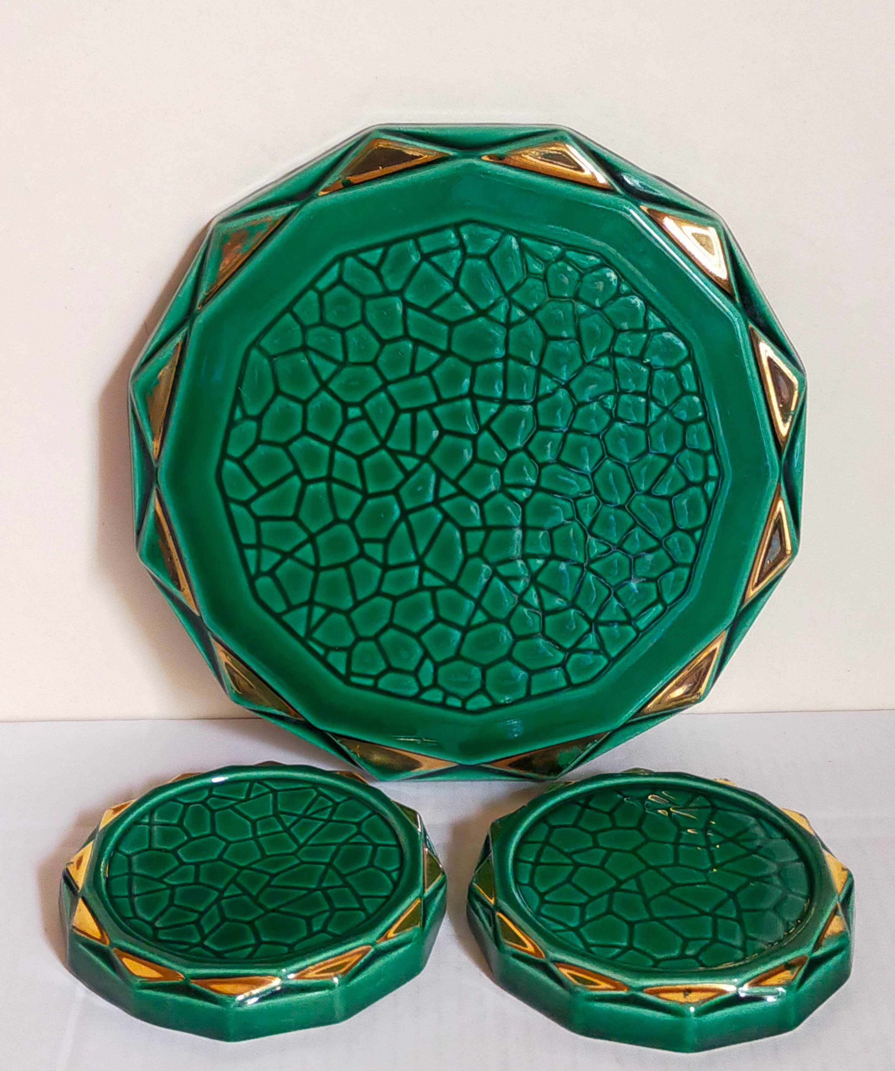 Slush trivets and bottle coastersvintages