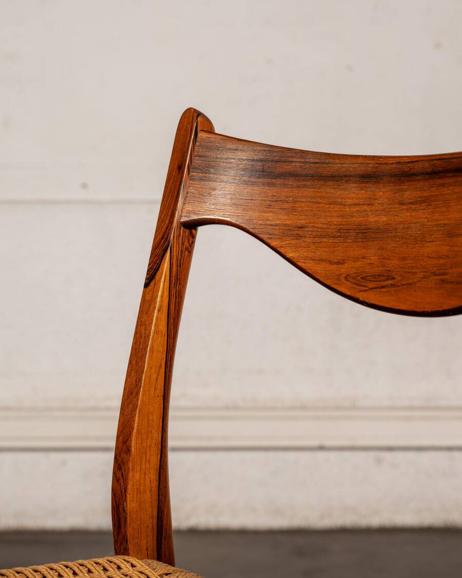 Série de 4 chaises danoises