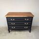 Vintage walnut commode refurbished