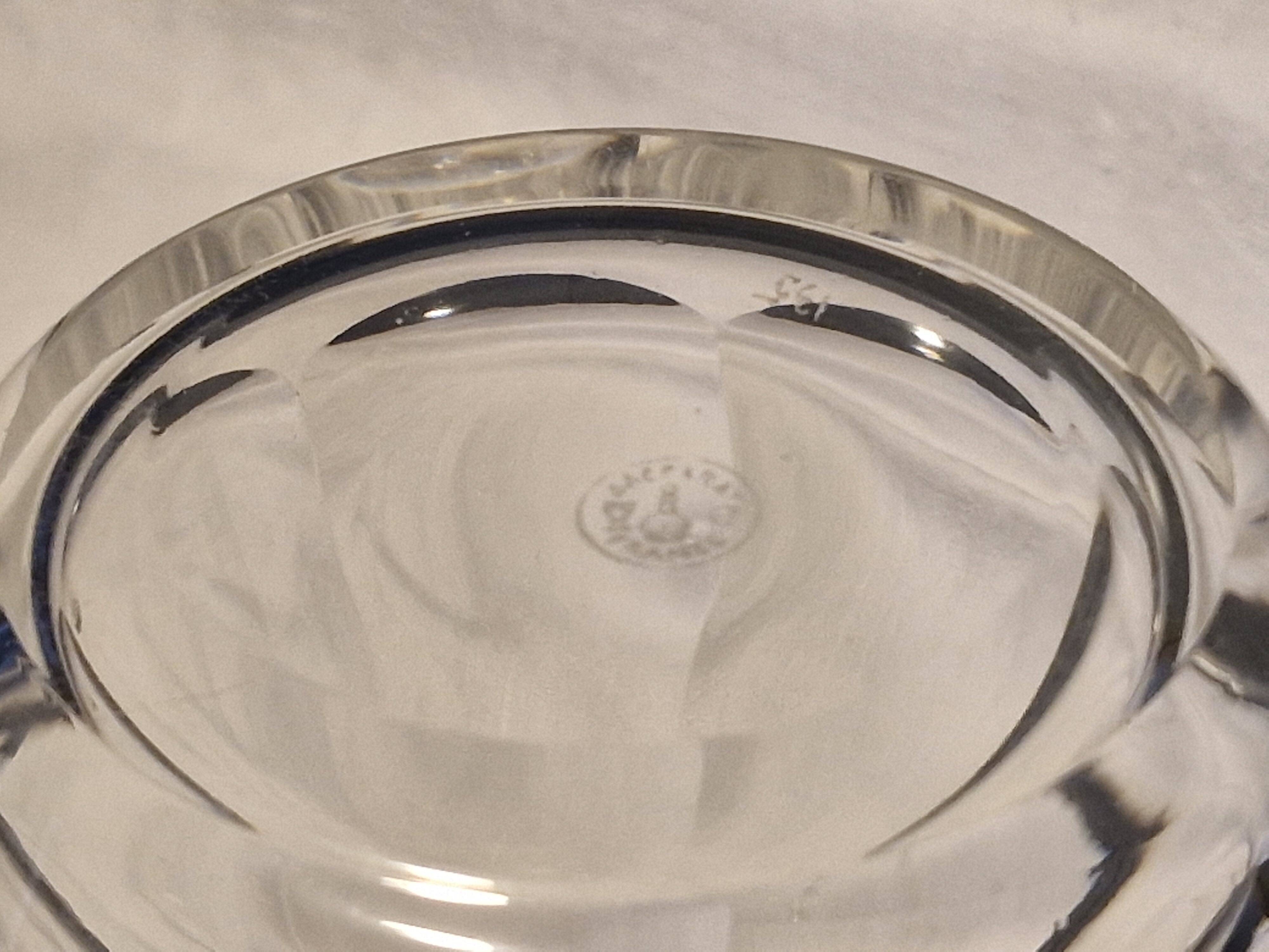 Liqueur carafe - Baccarat crystal - Talleyrand model - Signed