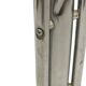 Vintage Standing Coat Rack Chrome Marble Space Age 166cm