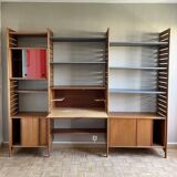 Ladderax modular bookcase by Robert Heal