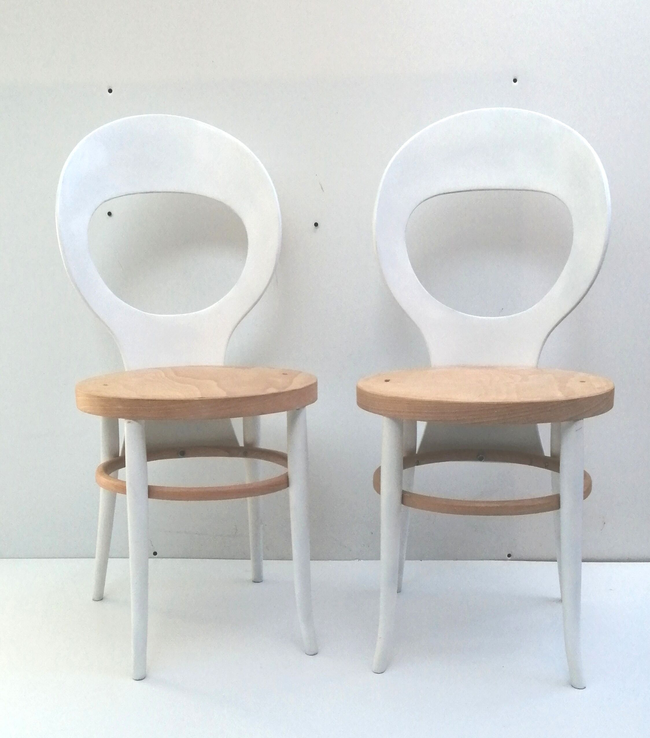 Pair of vintage chairs model "seagull" from Baumann 1950
