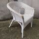 Paire de fauteuils en rotin vintage