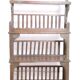 Tribal shelf in ancient Burmese teak