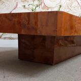 Elm magnifying glass coffee table