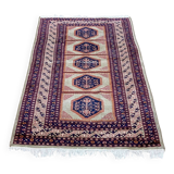 Handmade Pakistani Wool Rug - 1m46 x 94cm