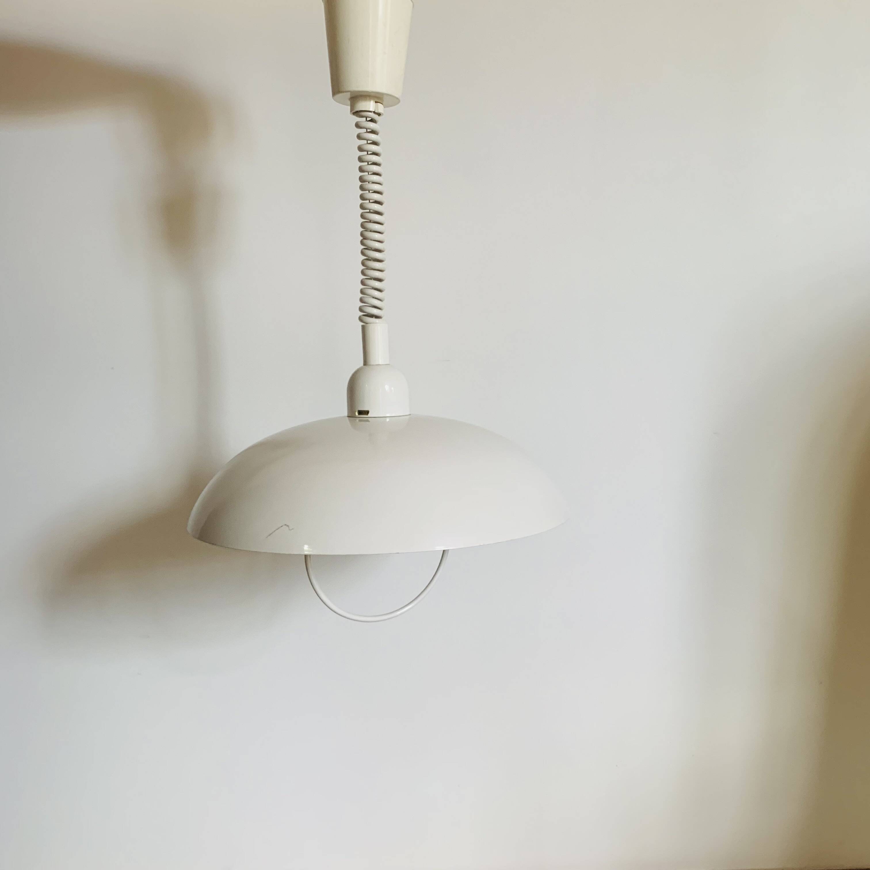 Italian white pendant light Elettrolampar