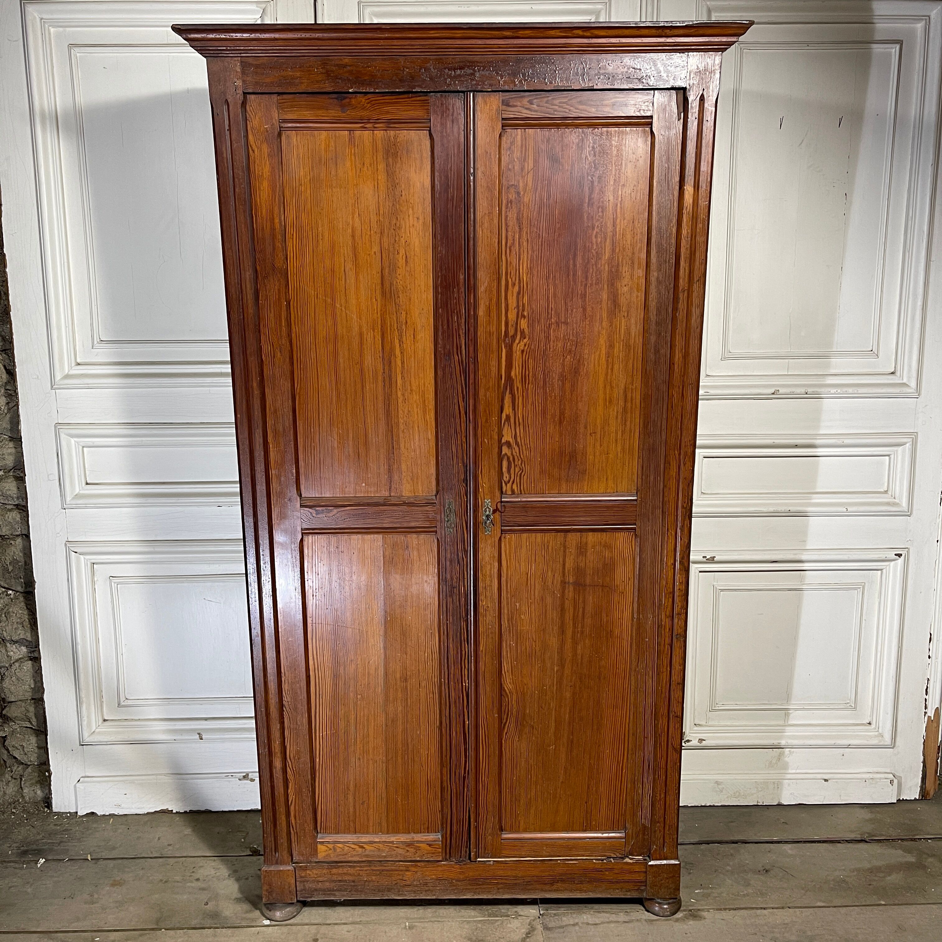 Parisian wooden wardrobe