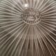 Art Deco holophane pendant chandelier