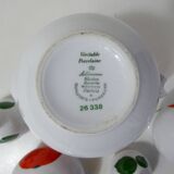Apple service in bavarian porcelain