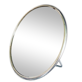 Round barber mirror