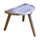 Tabouret tripode de traite patine vieilli