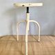 Adjustable metal pharmacy stool