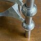 Set of 3 S22 candle holders and 9 vintage 1970 NAGEL modular candles in box.