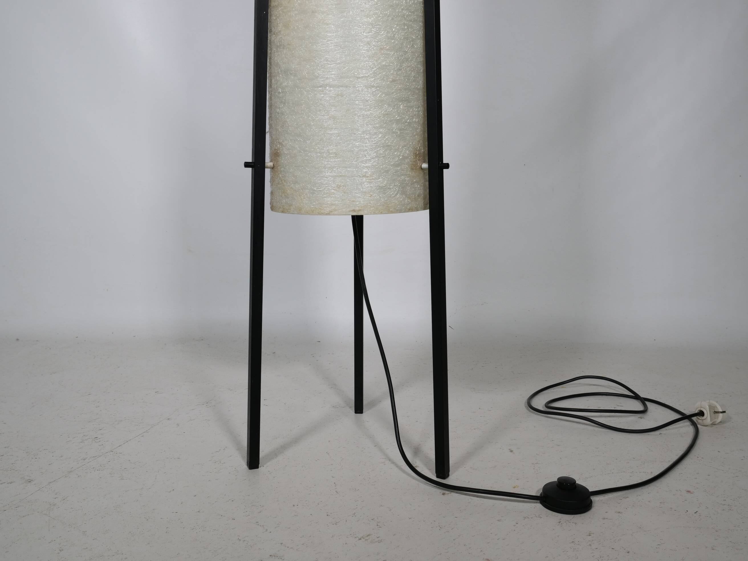 Fiberglass Floor Lamp Design Dame & Co 1960s