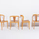 Set de 4 chaises par Axel Larsson pour Bodafors 1960