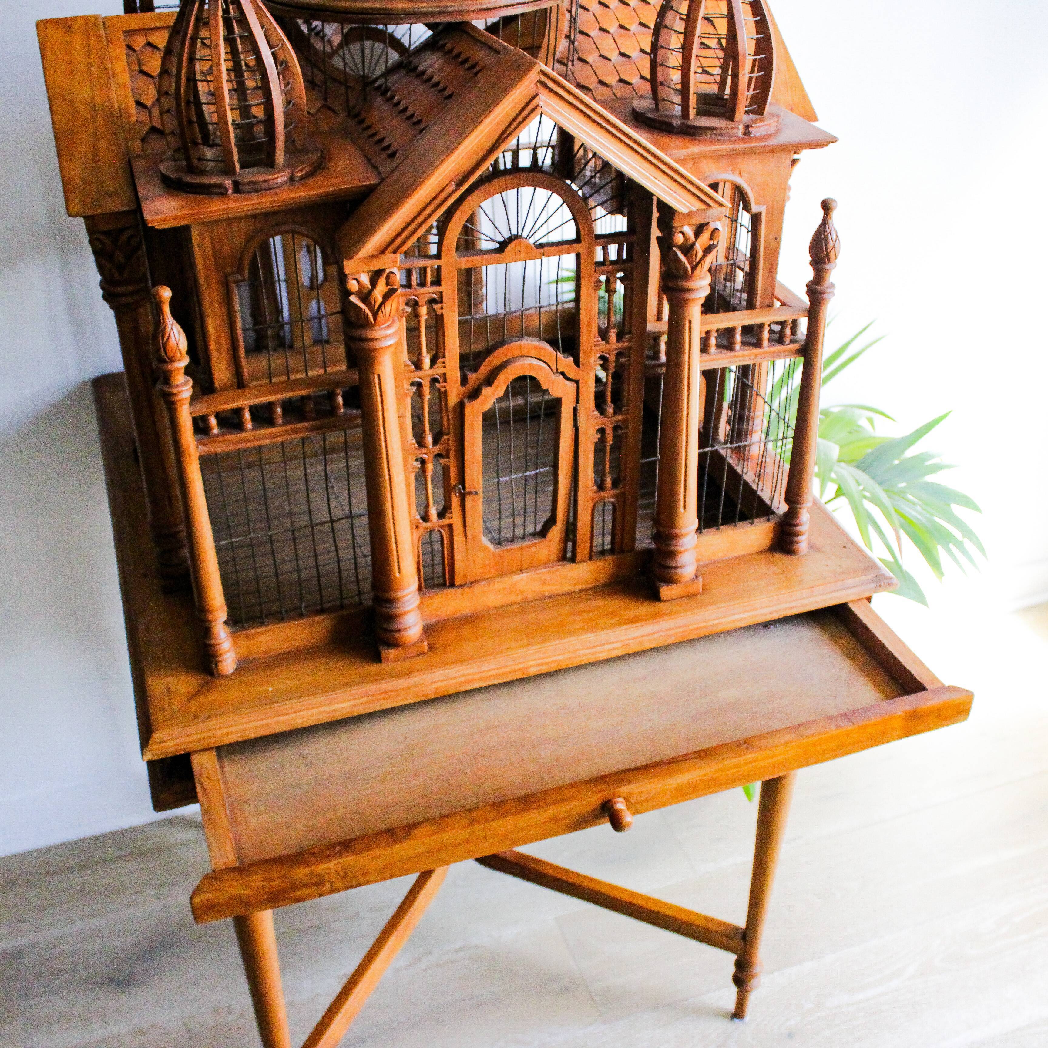 Cathedral bird cage