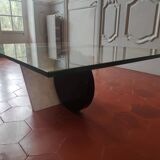 Italian marble coffee table from the 80s