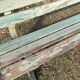 Antique garden bench