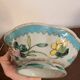 Coupe Plate Empty Pocket Family Rose Celadon Porcelain Peranakan Qing