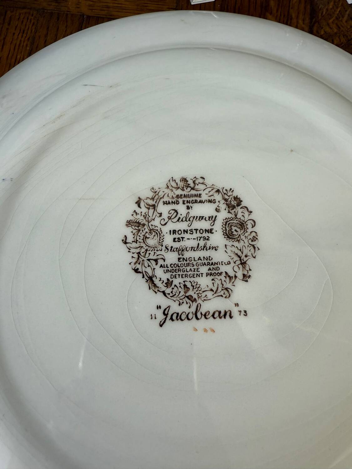 Ridgway Jacobean Plates
