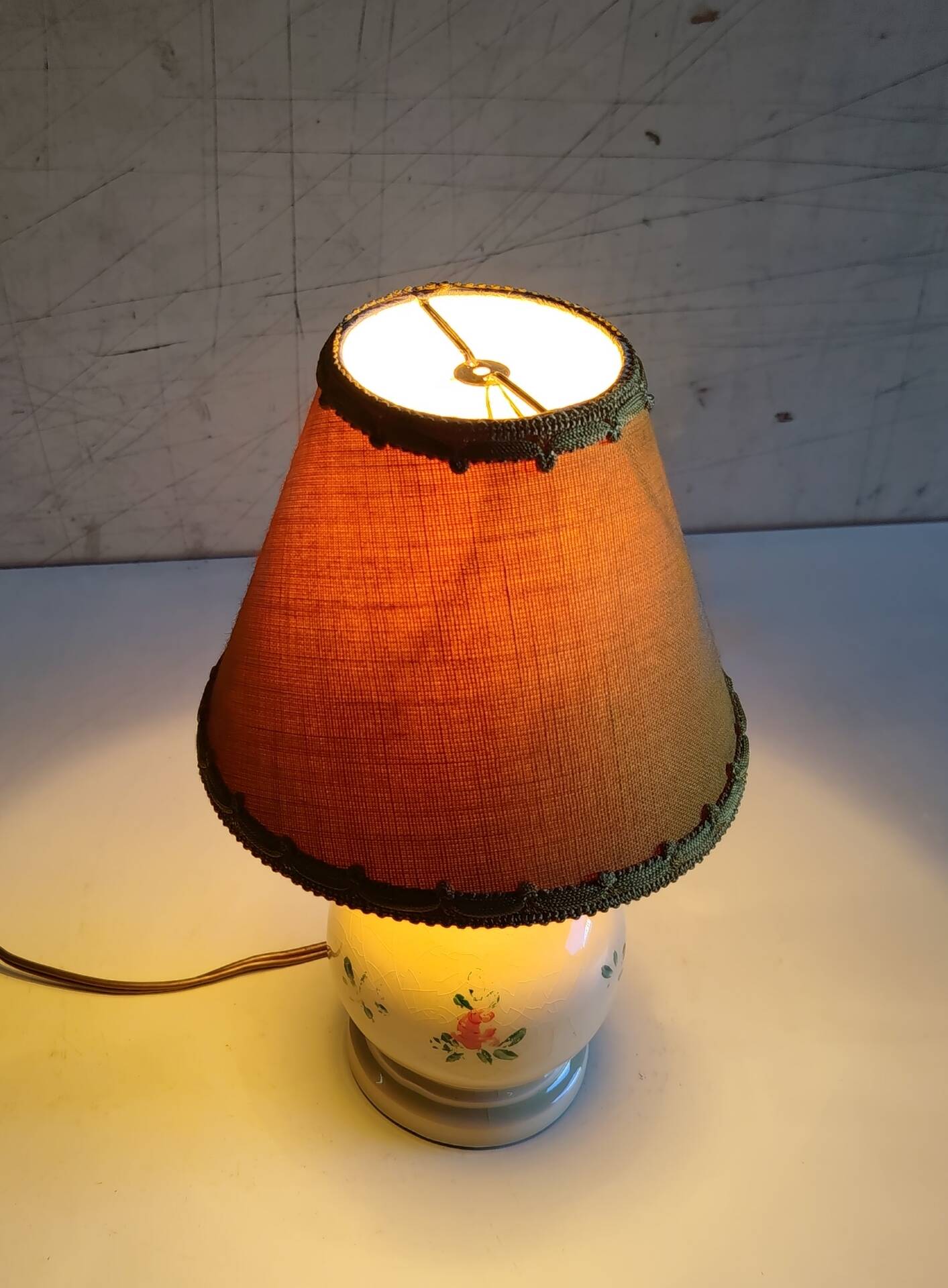 Vintage ceramic table lamp - 1950s/60s