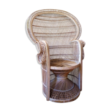 Emmanuelle rattan armchair