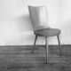 Series of 6 chairs bistro Baumann model Dove year 1950/1960