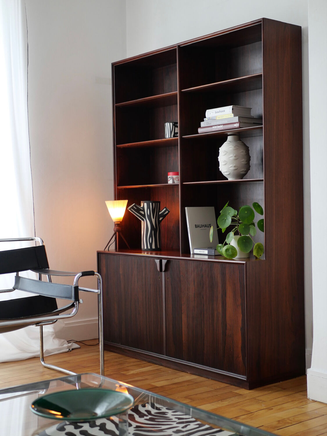 Danish vintage library